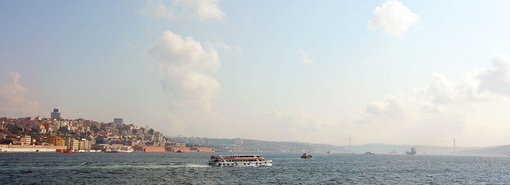 Der Bosporus bei Istanbul